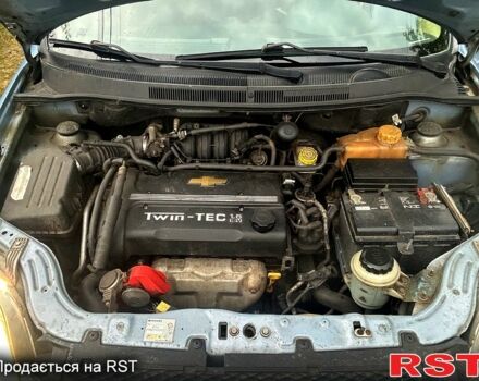 Синий Шевроле Авео, объемом двигателя 1.6 л и пробегом 195 тыс. км за 4500 $, фото 2 на Automoto.ua