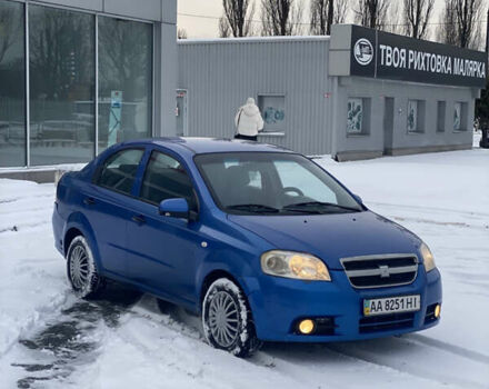 Синий Шевроле Авео, объемом двигателя 1.5 л и пробегом 199 тыс. км за 2950 $, фото 3 на Automoto.ua