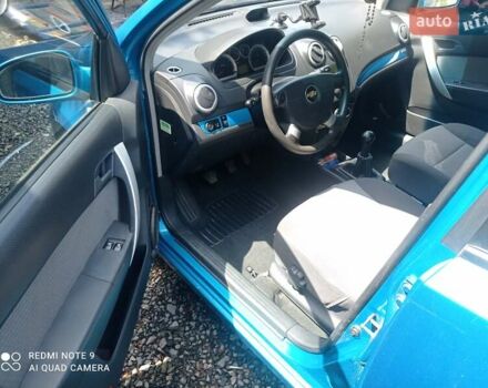 Синий Шевроле Авео, объемом двигателя 1.21 л и пробегом 194 тыс. км за 3500 $, фото 11 на Automoto.ua