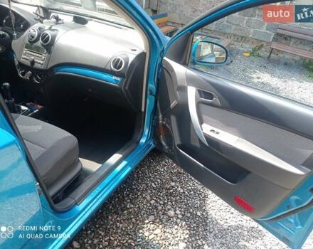 Синий Шевроле Авео, объемом двигателя 1.21 л и пробегом 194 тыс. км за 3500 $, фото 6 на Automoto.ua