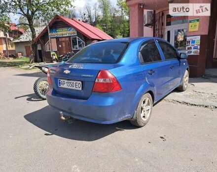 Синій Шевроле Авео, об'ємом двигуна 1.5 л та пробігом 200 тис. км за 5000 $, фото 5 на Automoto.ua