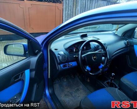 Синий Шевроле Авео, объемом двигателя 1.5 л и пробегом 205 тыс. км за 3700 $, фото 5 на Automoto.ua