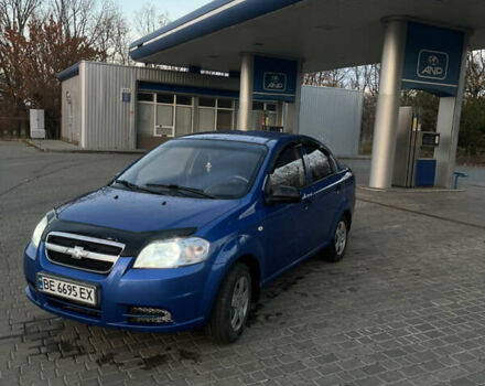 Синий Шевроле Авео, объемом двигателя 1.5 л и пробегом 336 тыс. км за 3900 $, фото 1 на Automoto.ua