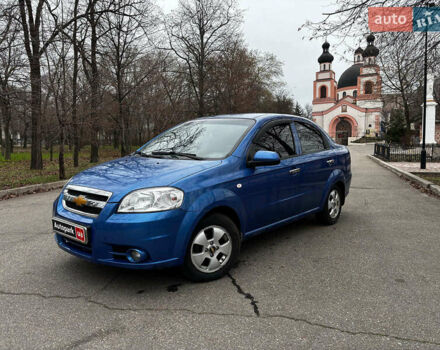 Синий Шевроле Авео, объемом двигателя 1.5 л и пробегом 162 тыс. км за 3690 $, фото 1 на Automoto.ua