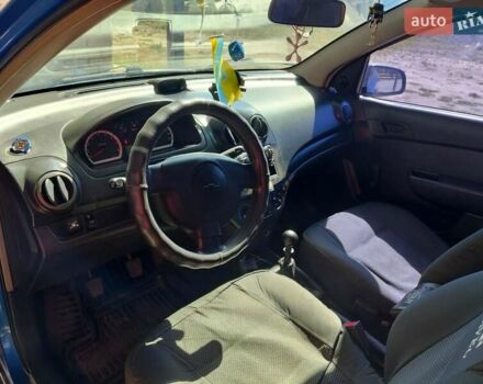 Синий Шевроле Авео, объемом двигателя 1.5 л и пробегом 200 тыс. км за 3750 $, фото 7 на Automoto.ua