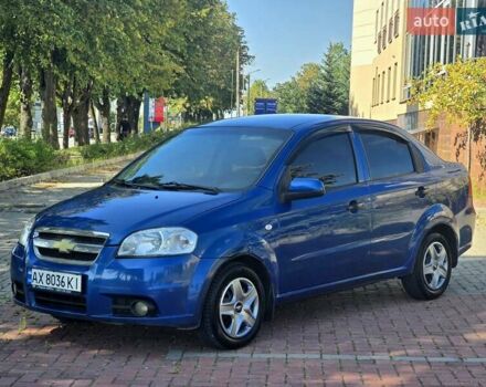 Синий Шевроле Авео, объемом двигателя 1.5 л и пробегом 200 тыс. км за 3300 $, фото 3 на Automoto.ua