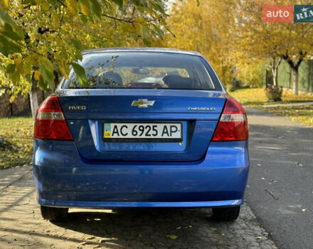 Синий Шевроле Авео, объемом двигателя 1.5 л и пробегом 70 тыс. км за 5200 $, фото 5 на Automoto.ua