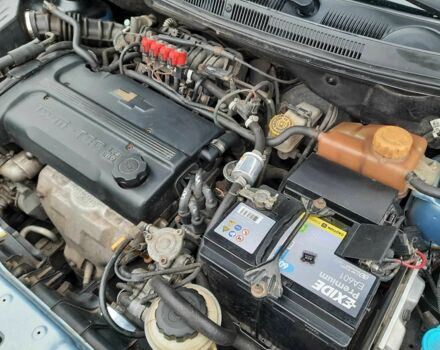 Синий Шевроле Авео, объемом двигателя 1.6 л и пробегом 147 тыс. км за 4800 $, фото 14 на Automoto.ua