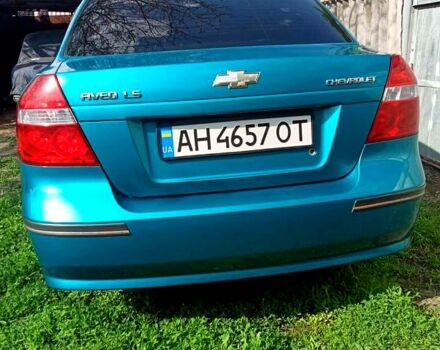 Синий Шевроле Авео, объемом двигателя 1.5 л и пробегом 98 тыс. км за 3500 $, фото 2 на Automoto.ua