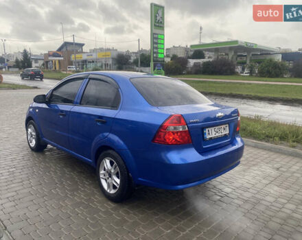 Синий Шевроле Авео, объемом двигателя 1.5 л и пробегом 255 тыс. км за 3800 $, фото 4 на Automoto.ua