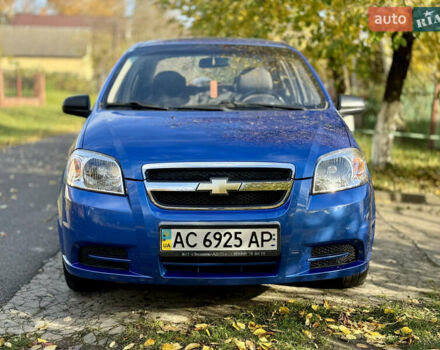 Синий Шевроле Авео, объемом двигателя 1.5 л и пробегом 70 тыс. км за 5200 $, фото 2 на Automoto.ua