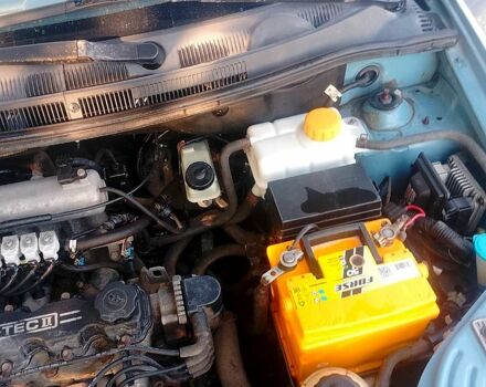 Синий Шевроле Авео, объемом двигателя 1.6 л и пробегом 240 тыс. км за 2950 $, фото 2 на Automoto.ua