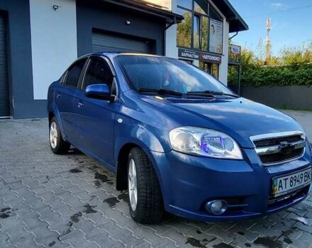 Синий Шевроле Авео, объемом двигателя 1.6 л и пробегом 117 тыс. км за 3750 $, фото 1 на Automoto.ua