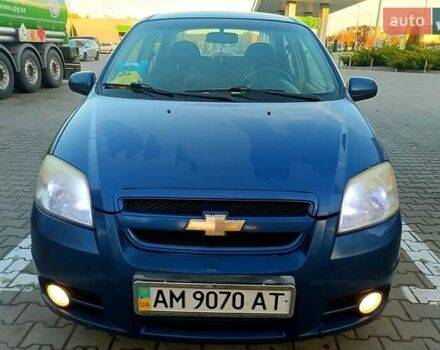 Шевроле Авео 2008 в Житомире на Automoto.ua Синий Шевроле Авео, объемом двигателя 1.6 л и пробегом 187 тыс. км за 3550 $, фото 1 на Automoto.ua