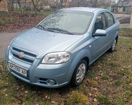 Синий Шевроле Авео, объемом двигателя 1.6 л и пробегом 107 тыс. км за 4650 $, фото 3 на Automoto.ua