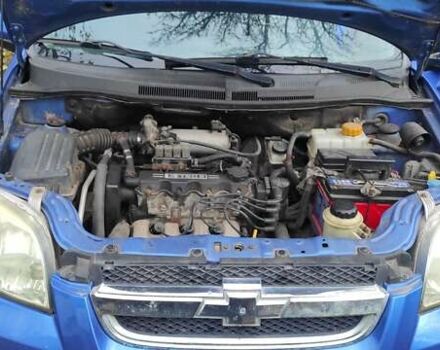 Синий Шевроле Авео, объемом двигателя 1.5 л и пробегом 248 тыс. км за 4200 $, фото 2 на Automoto.ua