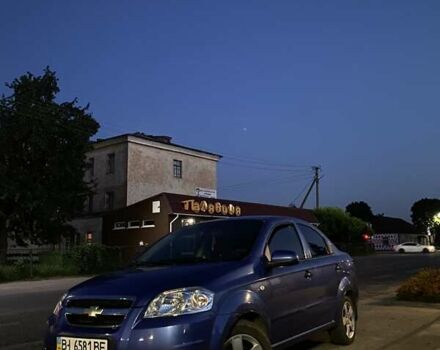 Синий Шевроле Авео, объемом двигателя 1.5 л и пробегом 170 тыс. км за 4800 $, фото 1 на Automoto.ua