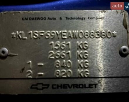 Синий Шевроле Авео, объемом двигателя 1.5 л и пробегом 146 тыс. км за 4800 $, фото 30 на Automoto.ua
