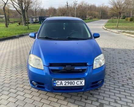Синий Шевроле Авео, объемом двигателя 1.5 л и пробегом 200 тыс. км за 3650 $, фото 2 на Automoto.ua