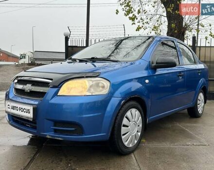 Синий Шевроле Авео, объемом двигателя 1.5 л и пробегом 259 тыс. км за 3990 $, фото 2 на Automoto.ua