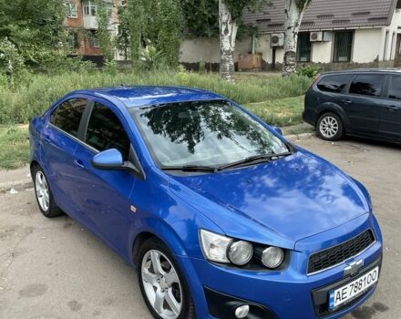 Синий Шевроле Авео, объемом двигателя 1.2 л и пробегом 190 тыс. км за 6300 $, фото 2 на Automoto.ua