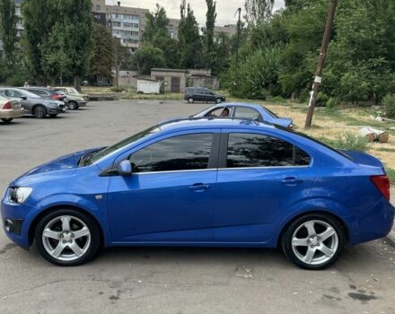Синий Шевроле Авео, объемом двигателя 1.2 л и пробегом 190 тыс. км за 6300 $, фото 7 на Automoto.ua