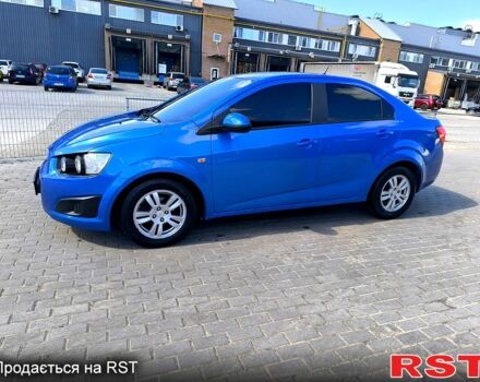 Синий Шевроле Авео, объемом двигателя 1.4 л и пробегом 192 тыс. км за 5999 $, фото 1 на Automoto.ua