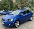 Синий Шевроле Авео, объемом двигателя 1.2 л и пробегом 190 тыс. км за 6300 $, фото 1 на Automoto.ua