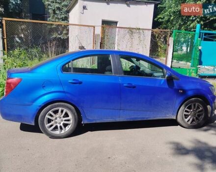 Синий Шевроле Авео, объемом двигателя 1.6 л и пробегом 112 тыс. км за 5750 $, фото 1 на Automoto.ua