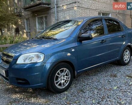 Синий Шевроле Авео, объемом двигателя 1.5 л и пробегом 201 тыс. км за 4500 $, фото 2 на Automoto.ua