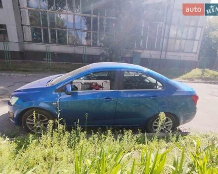 Синий Шевроле Авео, объемом двигателя 1.6 л и пробегом 112 тыс. км за 6700 $, фото 2 на Automoto.ua