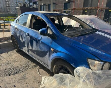 Синий Шевроле Авео, объемом двигателя 1.6 л и пробегом 167 тыс. км за 3500 $, фото 1 на Automoto.ua