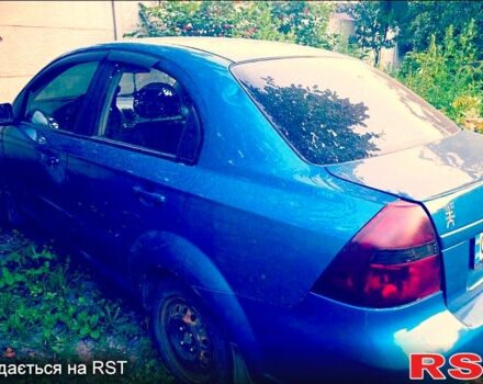 Синий Шевроле Авео, объемом двигателя 1.5 л и пробегом 280 тыс. км за 3500 $, фото 2 на Automoto.ua