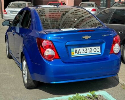 Синий Шевроле Авео, объемом двигателя 1.6 л и пробегом 167 тыс. км за 3500 $, фото 10 на Automoto.ua