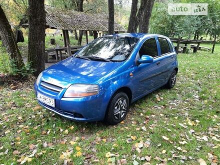 Синій Шевроле Авео, об'ємом двигуна 1.5 л та пробігом 290 тис. км за 1399 $, фото 1 на Automoto.ua