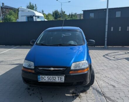Синій Шевроле Авео, об'ємом двигуна 1.5 л та пробігом 195 тис. км за 2424 $, фото 1 на Automoto.ua