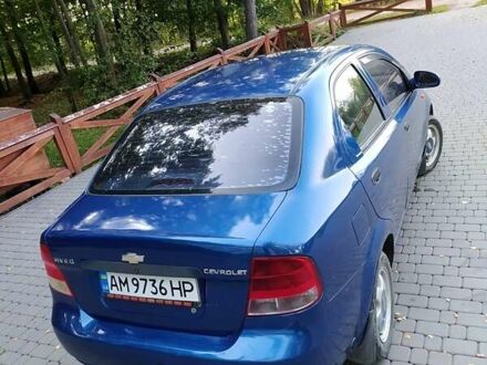 Шевроле Авео 2004 в Лугинах на Automoto.ua Синий Шевроле Авео, объемом двигателя 1.5 л и пробегом 225 тыс. км за 2750 $, фото 1 на Automoto.ua