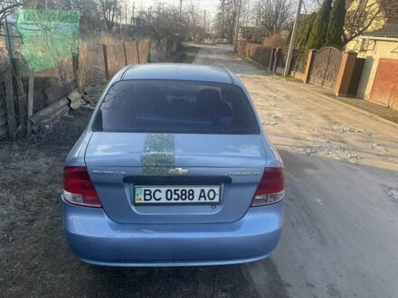 Синий Шевроле Авео, объемом двигателя 1.5 л и пробегом 340 тыс. км за 2800 $, фото 1 на Automoto.ua