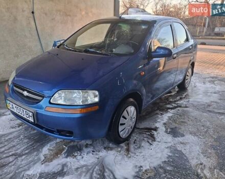 Синий Шевроле Авео, объемом двигателя 1.5 л и пробегом 222 тыс. км за 2100 $, фото 1 на Automoto.ua