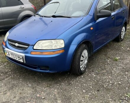 Синий Шевроле Авео, объемом двигателя 1.5 л и пробегом 230 тыс. км за 1900 $, фото 1 на Automoto.ua