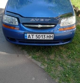 Синий Шевроле Авео, объемом двигателя 1.5 л и пробегом 169 тыс. км за 2800 $, фото 1 на Automoto.ua