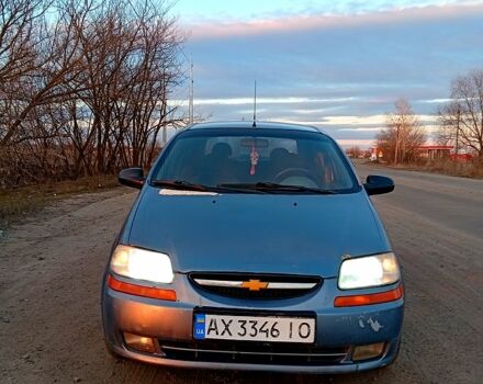 Синий Шевроле Авео, объемом двигателя 1.5 л и пробегом 210 тыс. км за 1800 $, фото 1 на Automoto.ua
