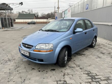 Синий Шевроле Авео, объемом двигателя 0.15 л и пробегом 100 тыс. км за 3999 $, фото 1 на Automoto.ua