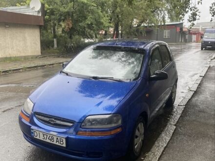 Синий Шевроле Авео, объемом двигателя 1.5 л и пробегом 500 тыс. км за 2400 $, фото 1 на Automoto.ua