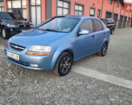 Синий Шевроле Авео, объемом двигателя 1.5 л и пробегом 320 тыс. км за 2100 $, фото 1 на Automoto.ua