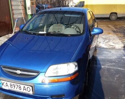 Синий Шевроле Авео, объемом двигателя 1.5 л и пробегом 265 тыс. км за 1799 $, фото 1 на Automoto.ua