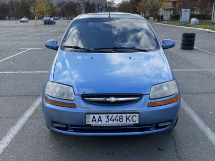 Синий Шевроле Авео, объемом двигателя 1.5 л и пробегом 220 тыс. км за 2300 $, фото 1 на Automoto.ua