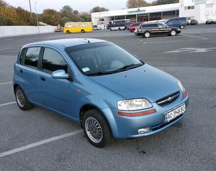 Синій Шевроле Авео, об'ємом двигуна 1.5 л та пробігом 250 тис. км за 2950 $, фото 1 на Automoto.ua