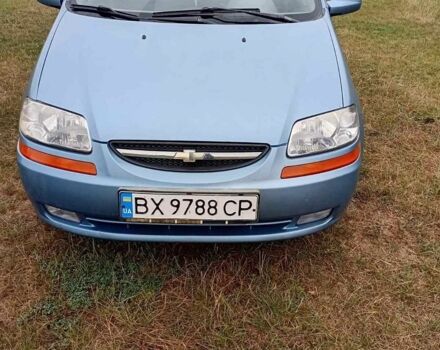 Синий Шевроле Авео, объемом двигателя 1.5 л и пробегом 187 тыс. км за 3200 $, фото 1 на Automoto.ua