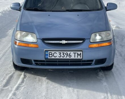 Синий Шевроле Авео, объемом двигателя 1.5 л и пробегом 197 тыс. км за 2100 $, фото 1 на Automoto.ua